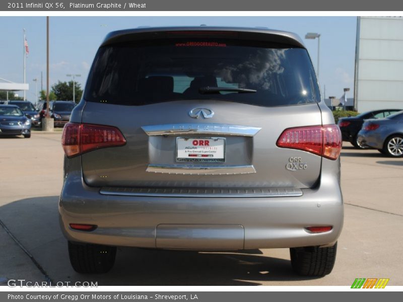 Platinum Graphite / Wheat 2011 Infiniti QX 56