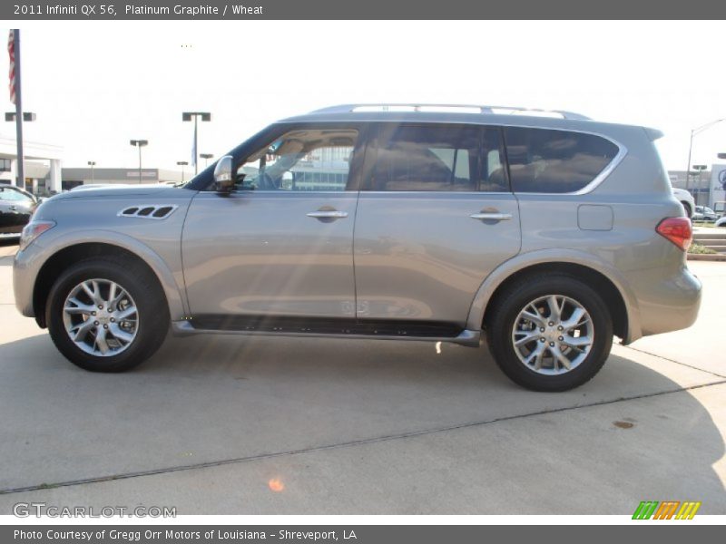 Platinum Graphite / Wheat 2011 Infiniti QX 56