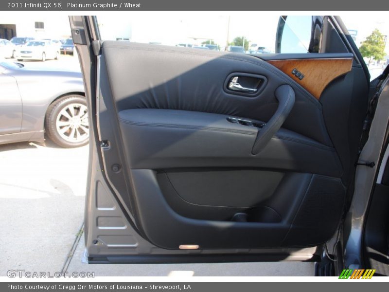 Platinum Graphite / Wheat 2011 Infiniti QX 56