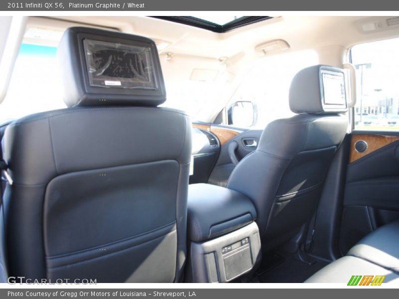  2011 QX 56 Wheat Interior