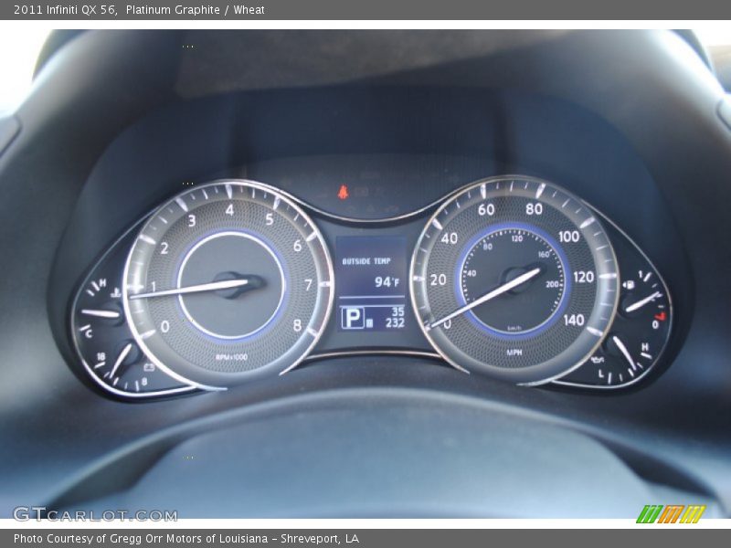  2011 QX 56 56 Gauges