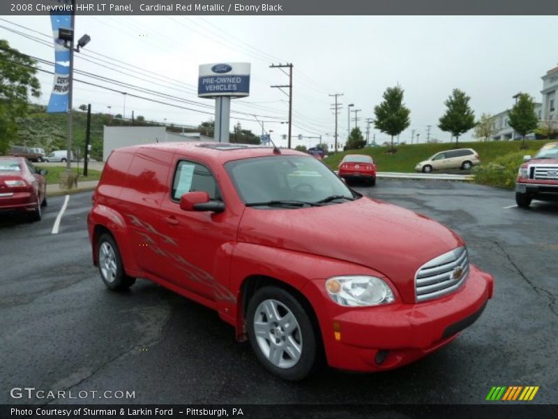 Cardinal Red Metallic / Ebony Black 2008 Chevrolet HHR LT Panel
