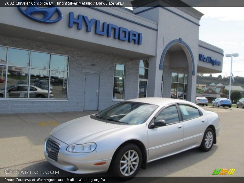 Bright Silver Metallic / Dark Slate Gray 2002 Chrysler Concorde LX