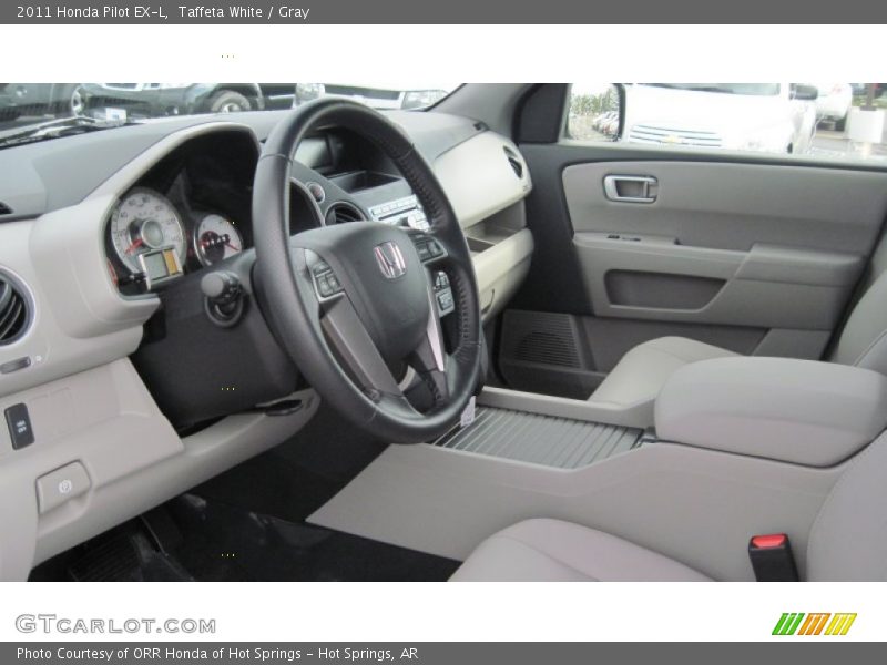  2011 Pilot EX-L Gray Interior