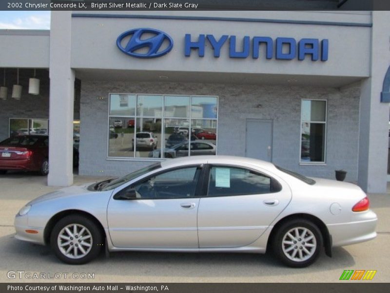 Bright Silver Metallic / Dark Slate Gray 2002 Chrysler Concorde LX