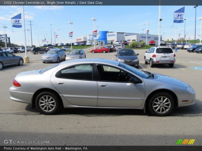 Bright Silver Metallic / Dark Slate Gray 2002 Chrysler Concorde LX