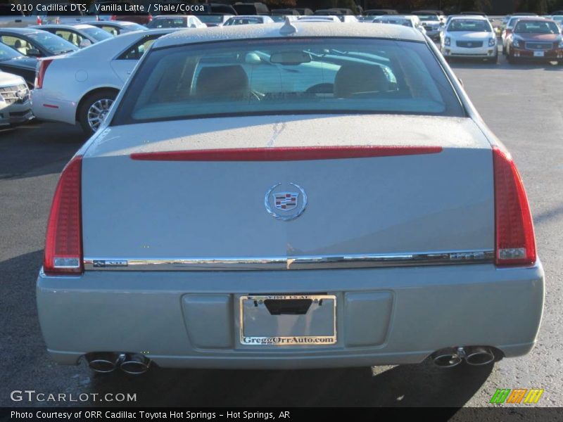 Vanilla Latte / Shale/Cocoa 2010 Cadillac DTS