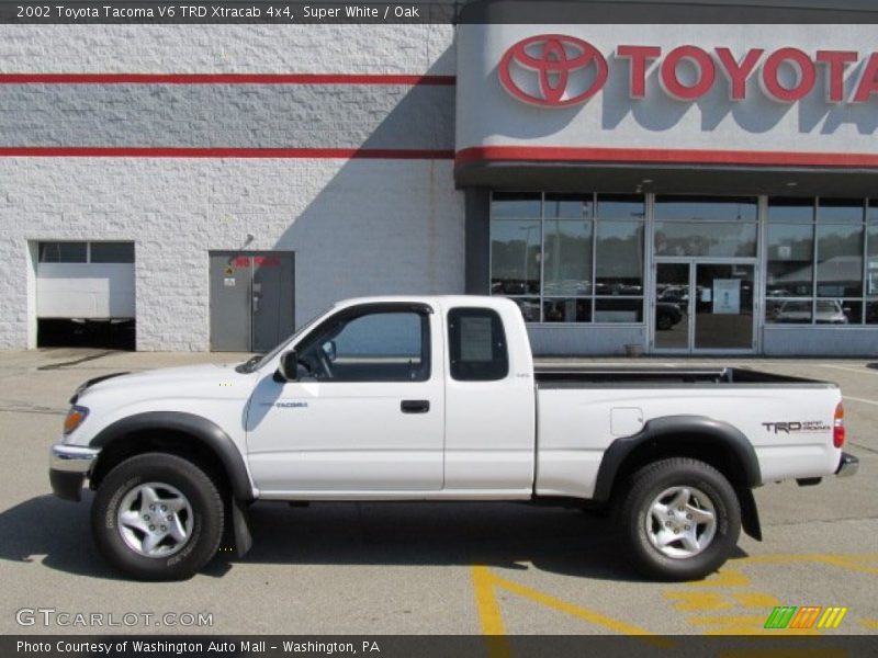 Super White / Oak 2002 Toyota Tacoma V6 TRD Xtracab 4x4