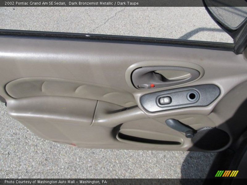 Dark Bronzemist Metallic / Dark Taupe 2002 Pontiac Grand Am SE Sedan