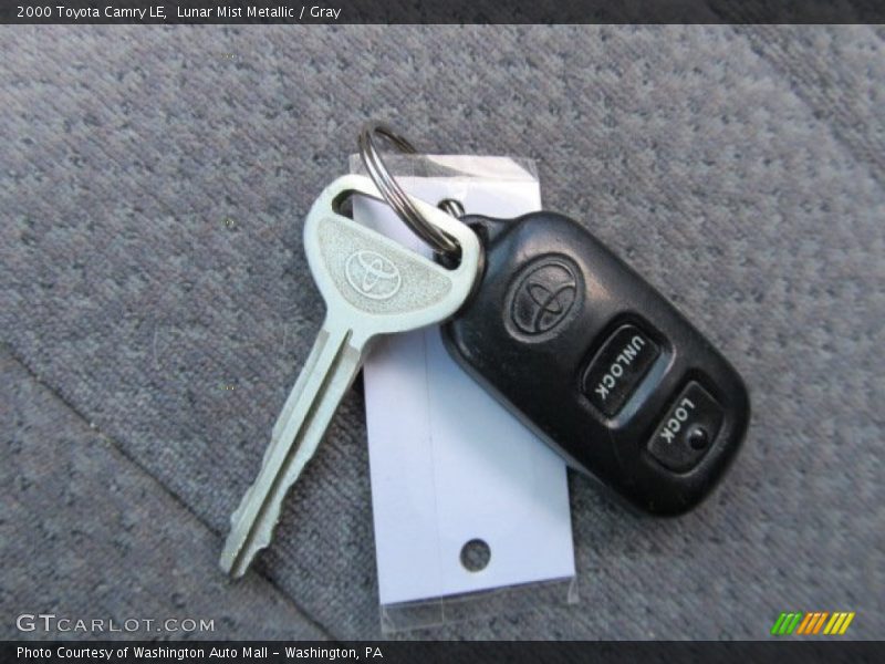 Lunar Mist Metallic / Gray 2000 Toyota Camry LE