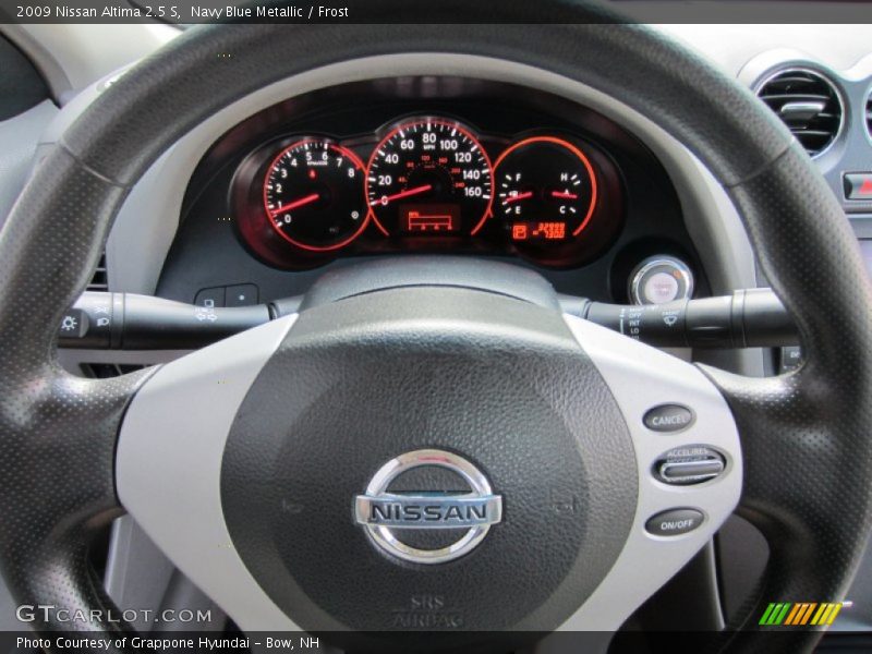 Navy Blue Metallic / Frost 2009 Nissan Altima 2.5 S