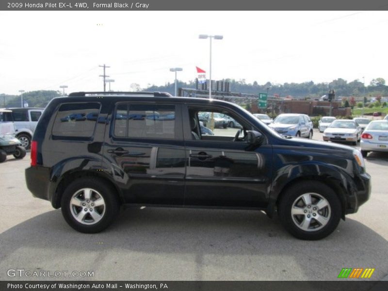 Formal Black / Gray 2009 Honda Pilot EX-L 4WD