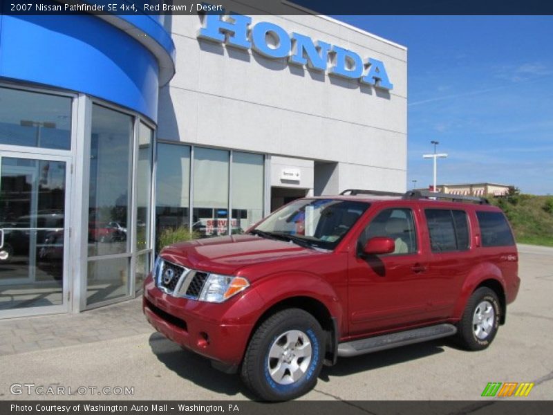 Red Brawn / Desert 2007 Nissan Pathfinder SE 4x4