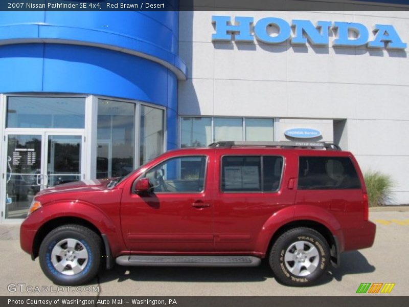 Red Brawn / Desert 2007 Nissan Pathfinder SE 4x4