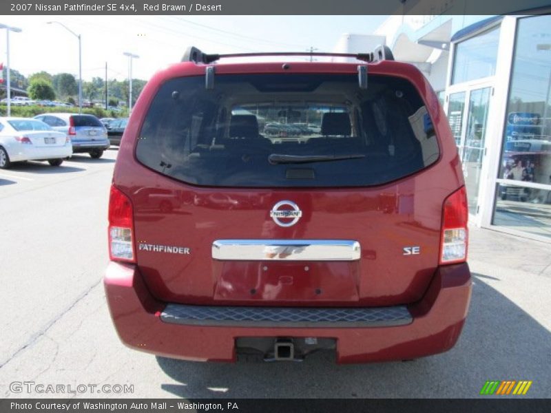 Red Brawn / Desert 2007 Nissan Pathfinder SE 4x4