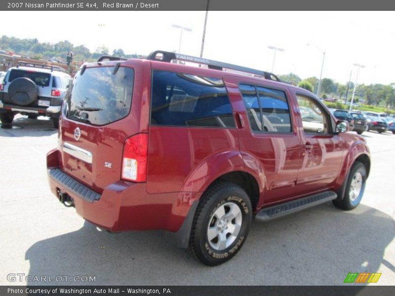 Red Brawn / Desert 2007 Nissan Pathfinder SE 4x4