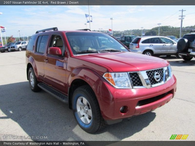 Red Brawn / Desert 2007 Nissan Pathfinder SE 4x4