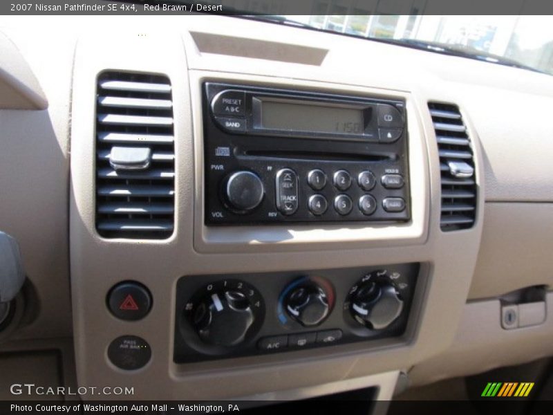 Red Brawn / Desert 2007 Nissan Pathfinder SE 4x4