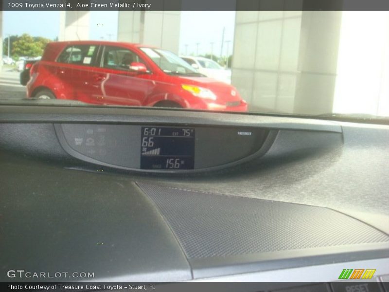 Aloe Green Metallic / Ivory 2009 Toyota Venza I4
