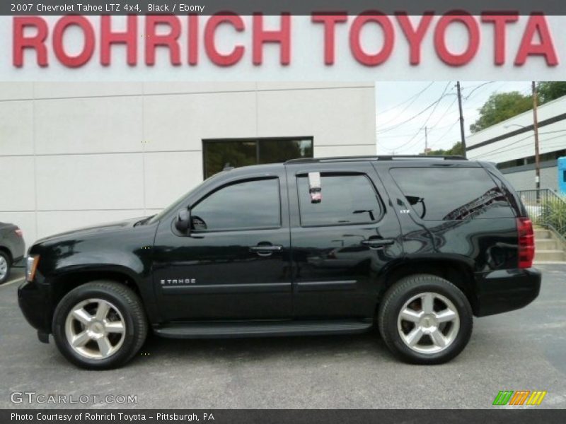 Black / Ebony 2007 Chevrolet Tahoe LTZ 4x4