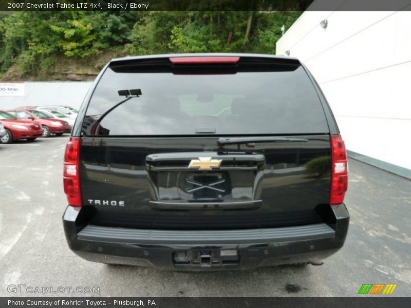 Black / Ebony 2007 Chevrolet Tahoe LTZ 4x4