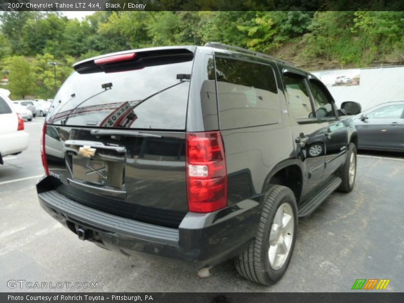 Black / Ebony 2007 Chevrolet Tahoe LTZ 4x4
