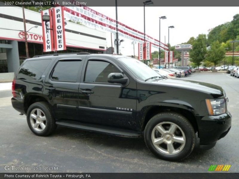 Black / Ebony 2007 Chevrolet Tahoe LTZ 4x4