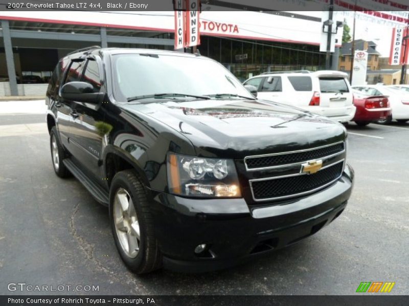 Black / Ebony 2007 Chevrolet Tahoe LTZ 4x4