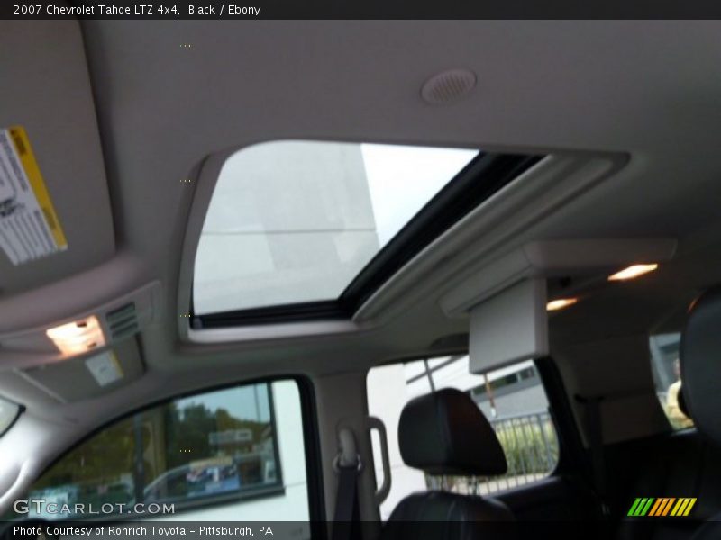 Black / Ebony 2007 Chevrolet Tahoe LTZ 4x4