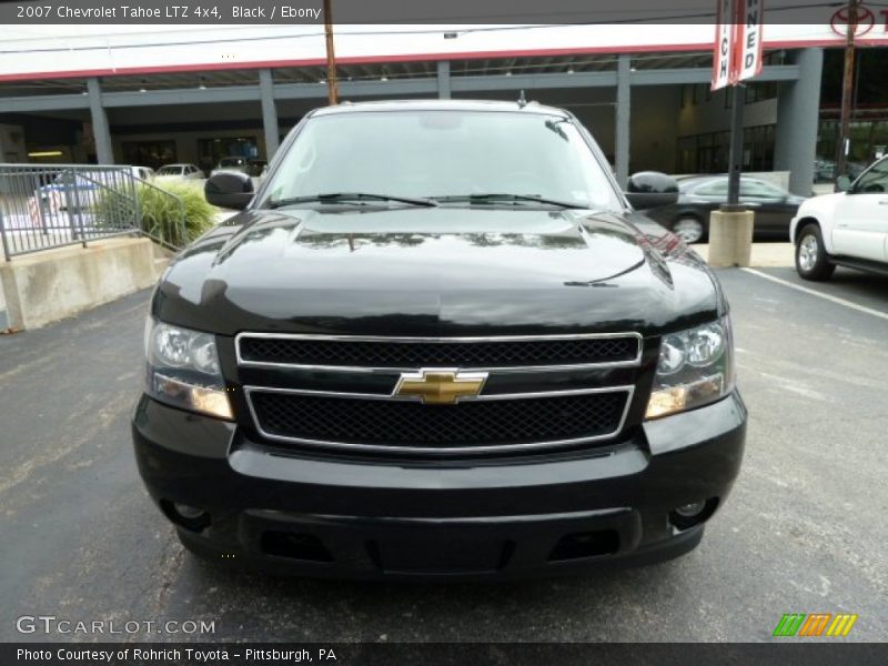 Black / Ebony 2007 Chevrolet Tahoe LTZ 4x4