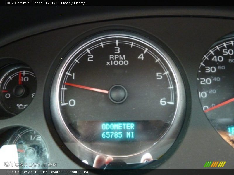 Black / Ebony 2007 Chevrolet Tahoe LTZ 4x4