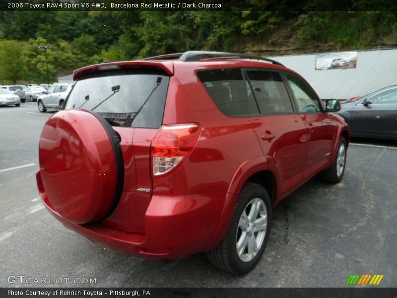 Barcelona Red Metallic / Dark Charcoal 2006 Toyota RAV4 Sport V6 4WD