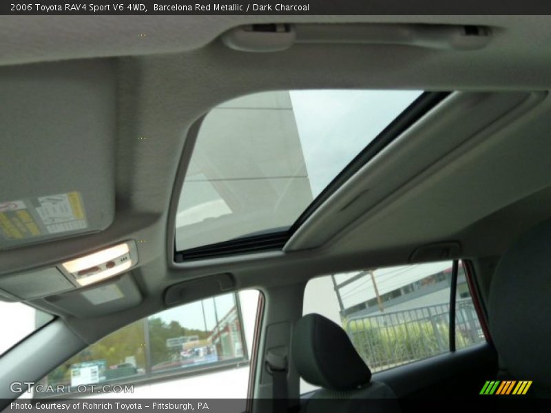 Barcelona Red Metallic / Dark Charcoal 2006 Toyota RAV4 Sport V6 4WD