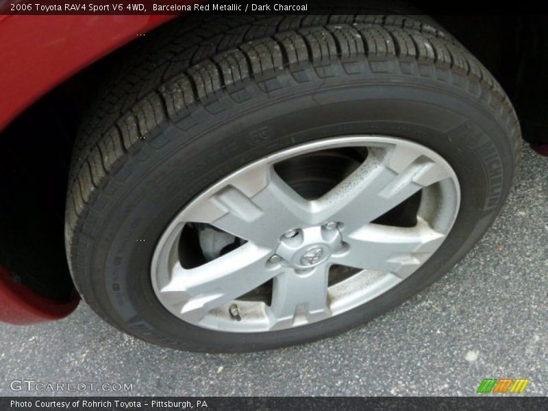 Barcelona Red Metallic / Dark Charcoal 2006 Toyota RAV4 Sport V6 4WD