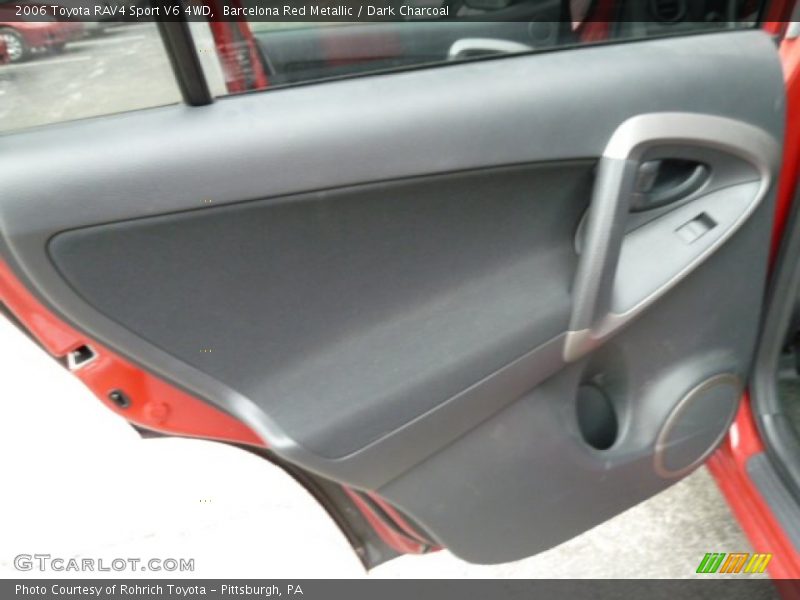Barcelona Red Metallic / Dark Charcoal 2006 Toyota RAV4 Sport V6 4WD