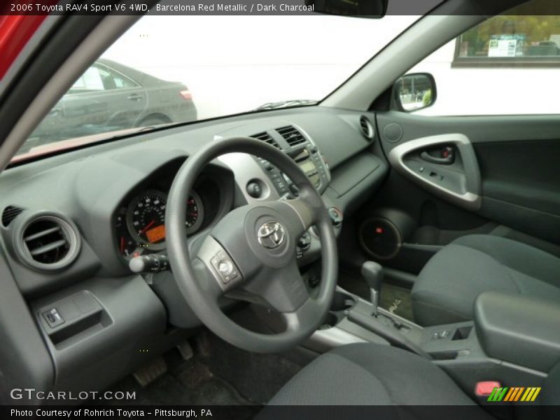 Barcelona Red Metallic / Dark Charcoal 2006 Toyota RAV4 Sport V6 4WD