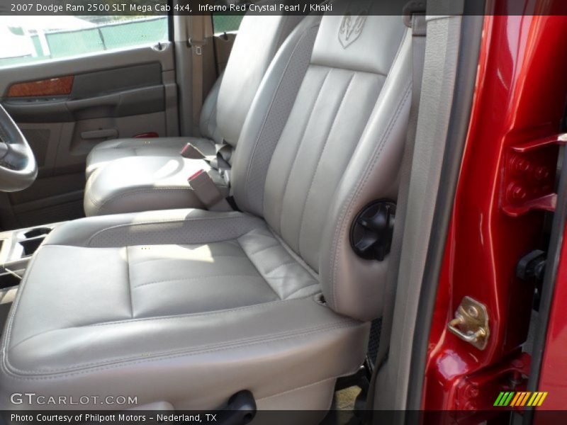  2007 Ram 2500 SLT Mega Cab 4x4 Khaki Interior