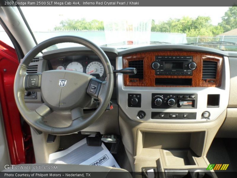 Dashboard of 2007 Ram 2500 SLT Mega Cab 4x4