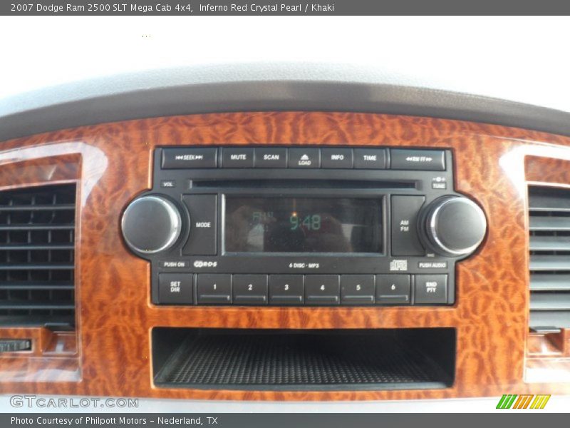 Audio System of 2007 Ram 2500 SLT Mega Cab 4x4