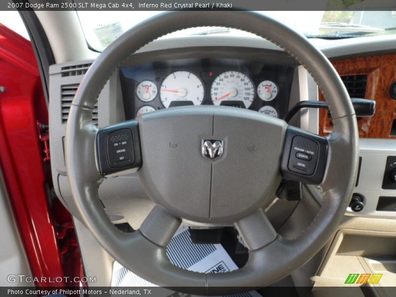  2007 Ram 2500 SLT Mega Cab 4x4 Steering Wheel