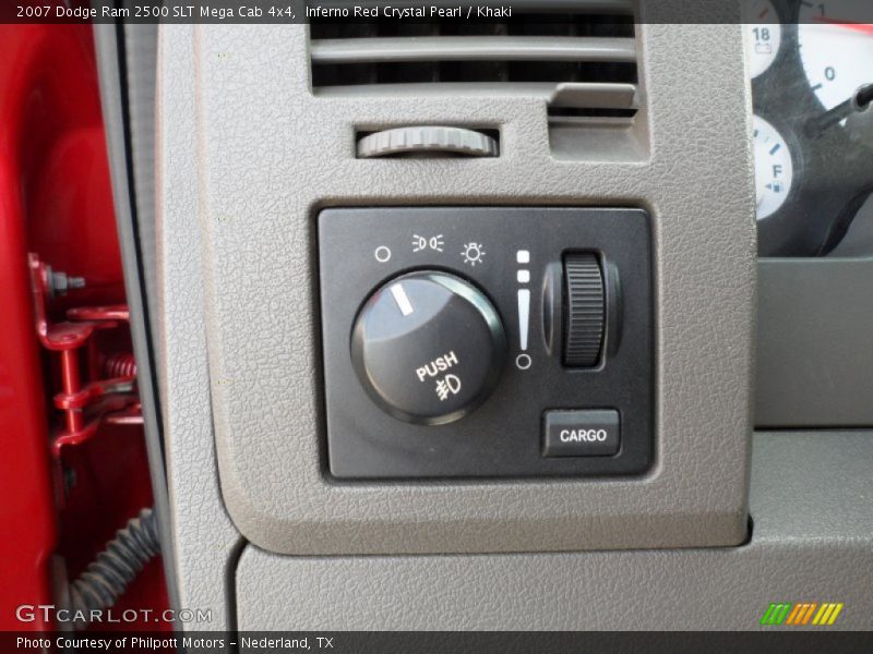 Controls of 2007 Ram 2500 SLT Mega Cab 4x4