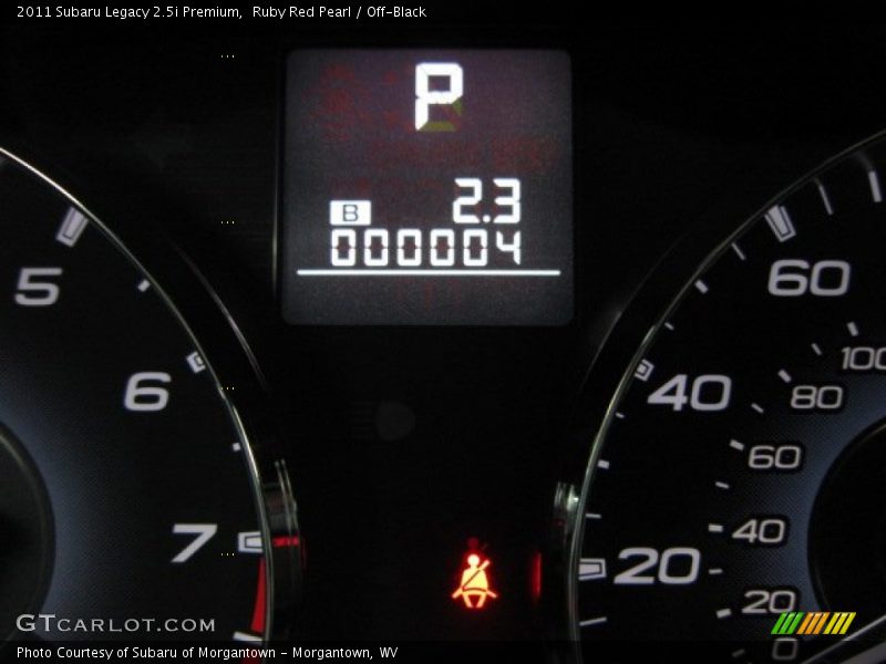 Ruby Red Pearl / Off-Black 2011 Subaru Legacy 2.5i Premium