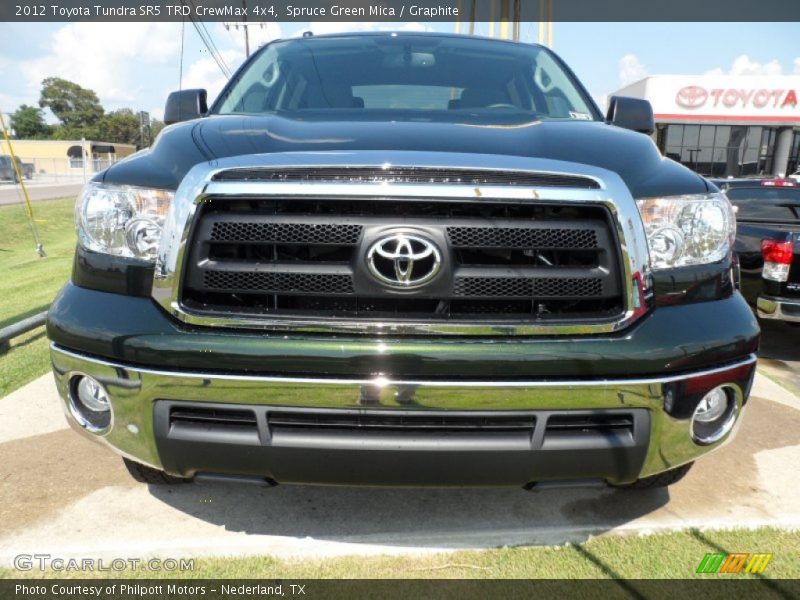 Spruce Green Mica / Graphite 2012 Toyota Tundra SR5 TRD CrewMax 4x4