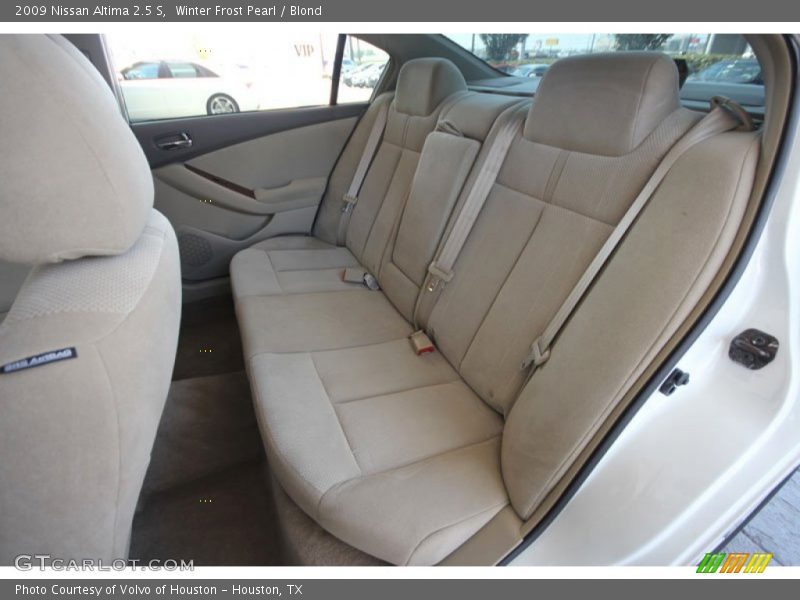 Winter Frost Pearl / Blond 2009 Nissan Altima 2.5 S