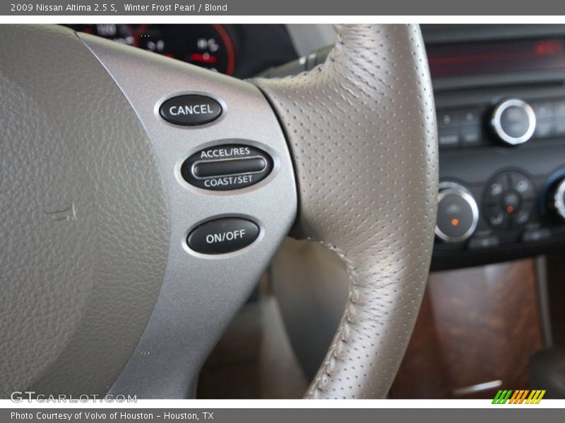 Winter Frost Pearl / Blond 2009 Nissan Altima 2.5 S