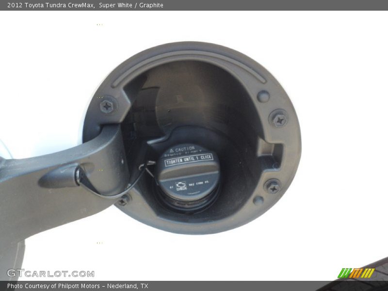 Super White / Graphite 2012 Toyota Tundra CrewMax