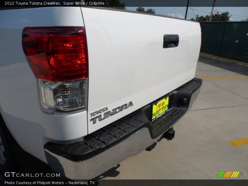 Super White / Graphite 2012 Toyota Tundra CrewMax