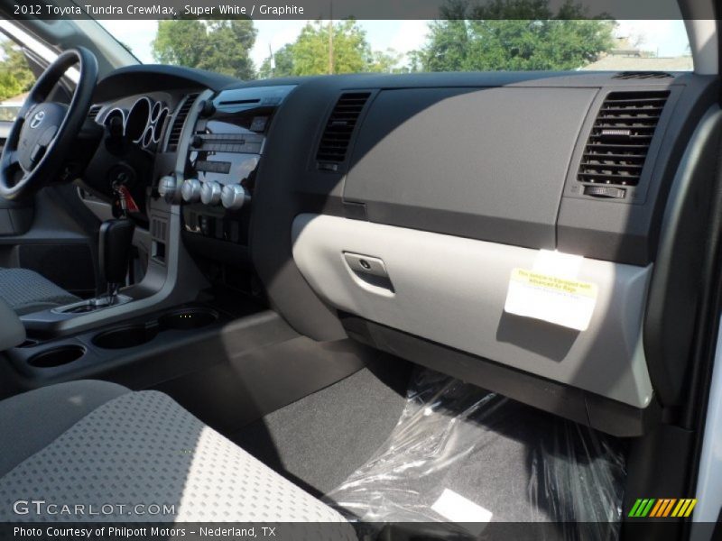 Super White / Graphite 2012 Toyota Tundra CrewMax