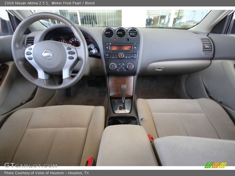 Winter Frost Pearl / Blond 2009 Nissan Altima 2.5 S