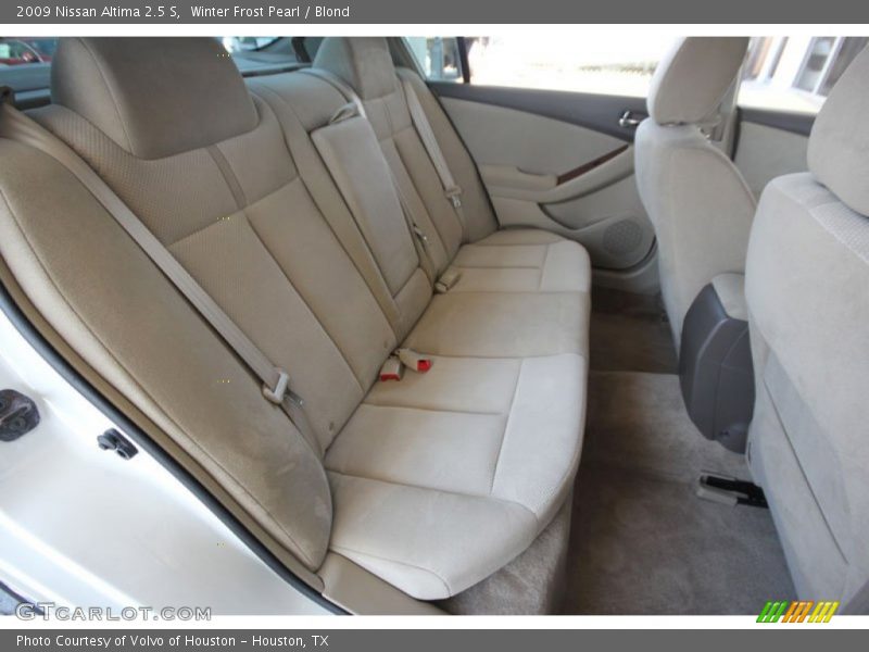 Winter Frost Pearl / Blond 2009 Nissan Altima 2.5 S